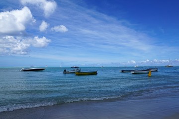 Fototapeta premium Strand auf Mauritius im winter