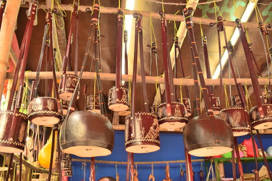 set of musical instruments called monochord