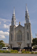 Fototapeta na wymiar Ottawa - Canada - Cattedrale
