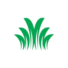 grass logo vector