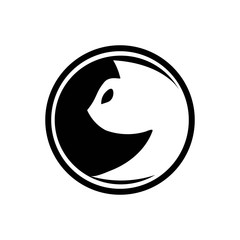 cat icon logo vector