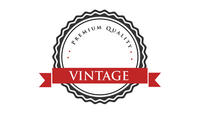 Vintage abstract banner