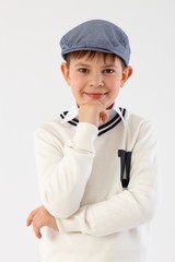 Portrait of cute little boy