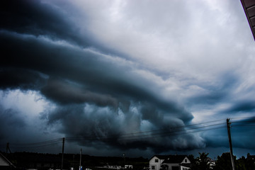 Storm clouds