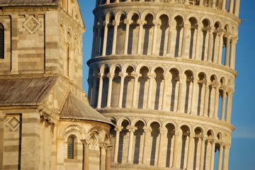 Naklejka premium Tower of Pisa