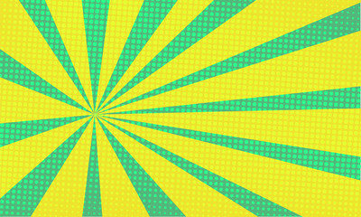 Vector yellow retro bright vector background