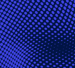 Blue abstract digital vector background