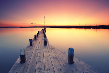 Stille am Steg
