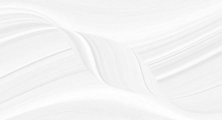 White background 3 d with elements of waves in a fantastic abstract design, the texture of the lines in a modern style for wallpaper. Light gray template for wedding ceremony or business presentation.