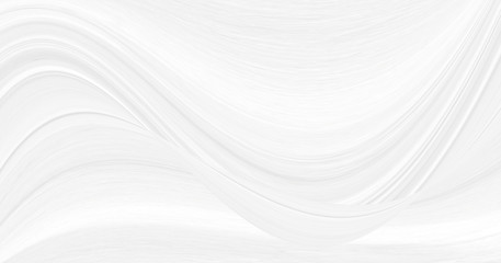 White background 3 d with elements of waves in a fantastic abstract design, the texture of the lines in a modern style for wallpaper. Light gray template for wedding ceremony or business presentation.