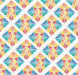 seamless pattern with flowers