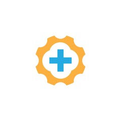 Healt logo template icon design