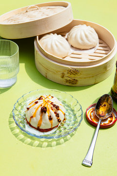 Cha Siu Bao on Green