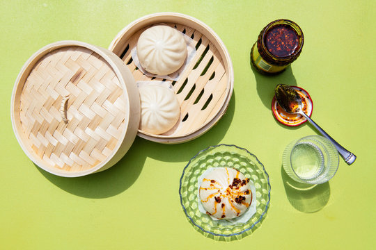 Cha Siu Bao on Green