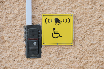 help people with disabilities. call to a disabled person. wheelchairs. A person cannot shop....