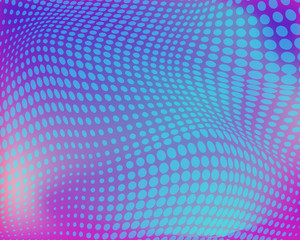 Modern abstract vector blue party background