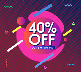 Offer banner template design