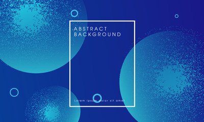 Vector blue modern particle galaxy background
