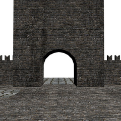 3D Medieval fortress