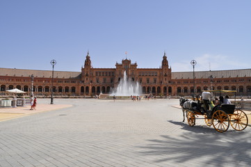 Obraz premium Piazza di Spagna - Siviglia