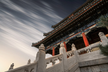Fototapeta na wymiar Ancient buildings in Beijing