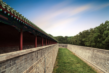 Fototapeta na wymiar Ancient buildings in Beijing