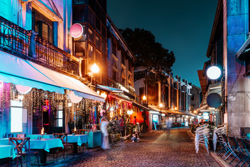 Ningbo Old Street Night Scene