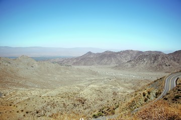 view of mountains