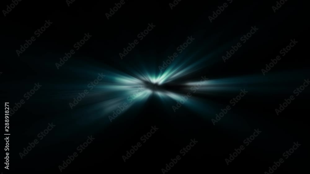 Aufkleber Abstract Light Burst Background Loop/ 4k animation of an abstract light burst speed background loop