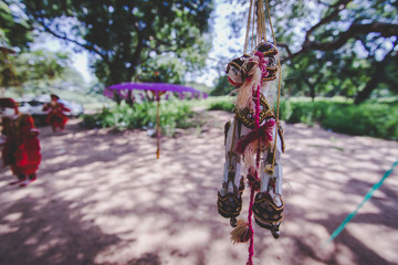 Myanmar traditional toy in Bagan, Myanmar