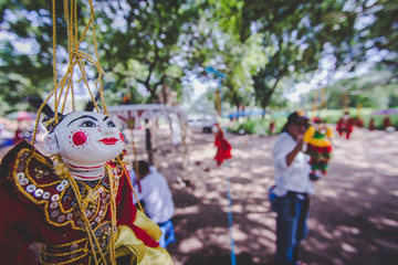 Myanmar traditional toy in Bagan, Myanmar
