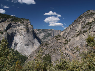 Mountains in Yosemite