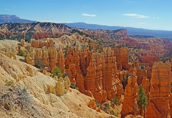 view of bryce canyon in utah usa