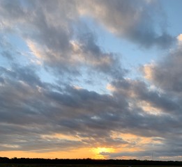 Obraz premium sky with clouds