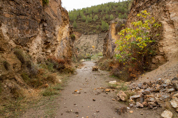 old road from La Alpujarra to Almería