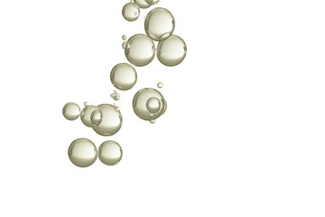 Golden bubbles