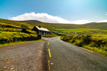 road in mountains