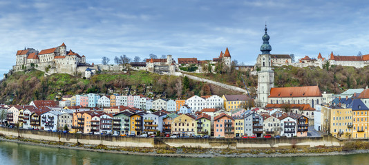 View of Burghausen, Germany