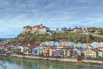 Fototapeta premium Burghausen Castle, Germany