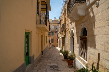 Malta. Valletta street.