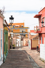 Beautiful Los Llanos Streets, La Palma, Spain