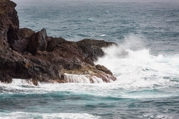 La Palma Coast Wave Detail, Spain