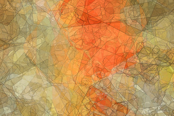 Abstract lines cartoon background.