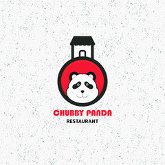 chuby panda restaurant logo
