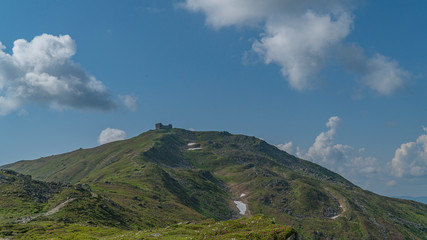 Pip Ivan Observatory on the mountain