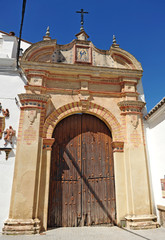 Convento de Santa Clara en Constantina, un pintoresco pueblo de la provincia de Sevilla Andalucía España