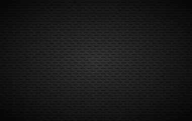 Geometric polygons background, abstract black metallic stainless steel wallpaper, simple illustration