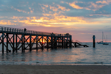 levant sur l'estacade de NO