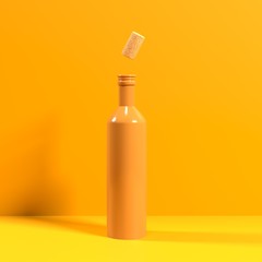 botella corcho