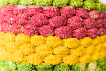 Colorfull sweets Petit Four